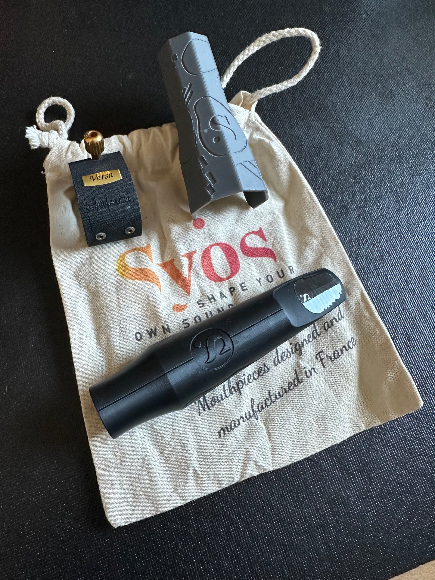 Syos Smoky 6 Baritone Saxophone Mouthpiece Mint Condition