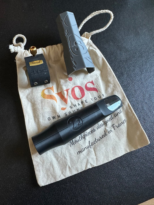 Syos Smoky 6 Baritone Saxophone Mouthpiece Mint Condition