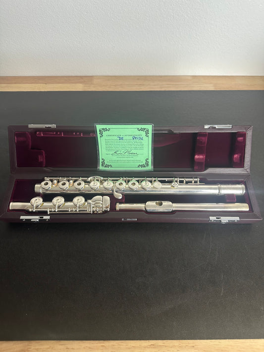 2017 Solid Silver Heavy Wall Muramatsu DS Flute with Tsubasa Headjoint