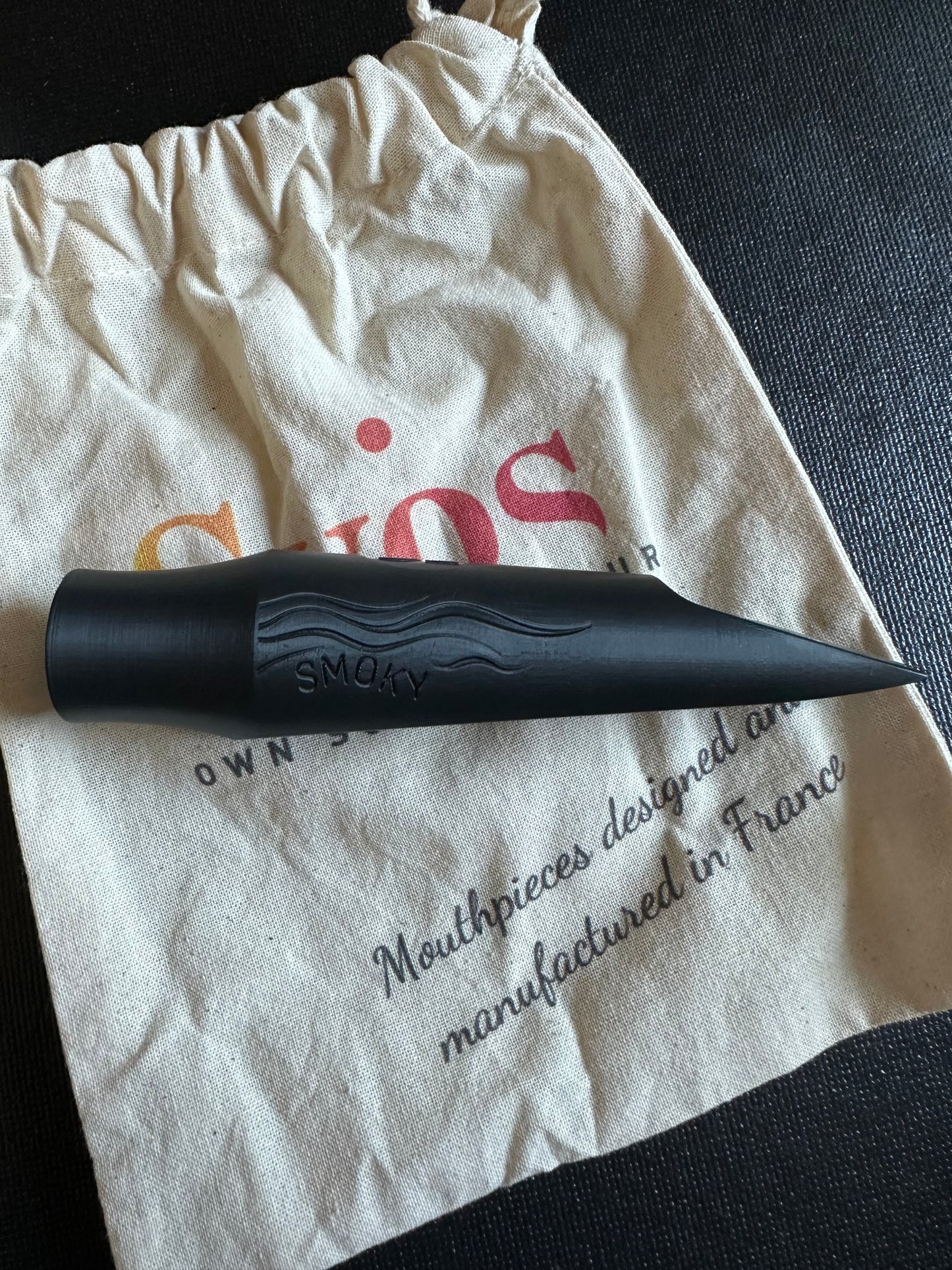 Syos Smoky 6 Baritone Saxophone Mouthpiece Mint Condition