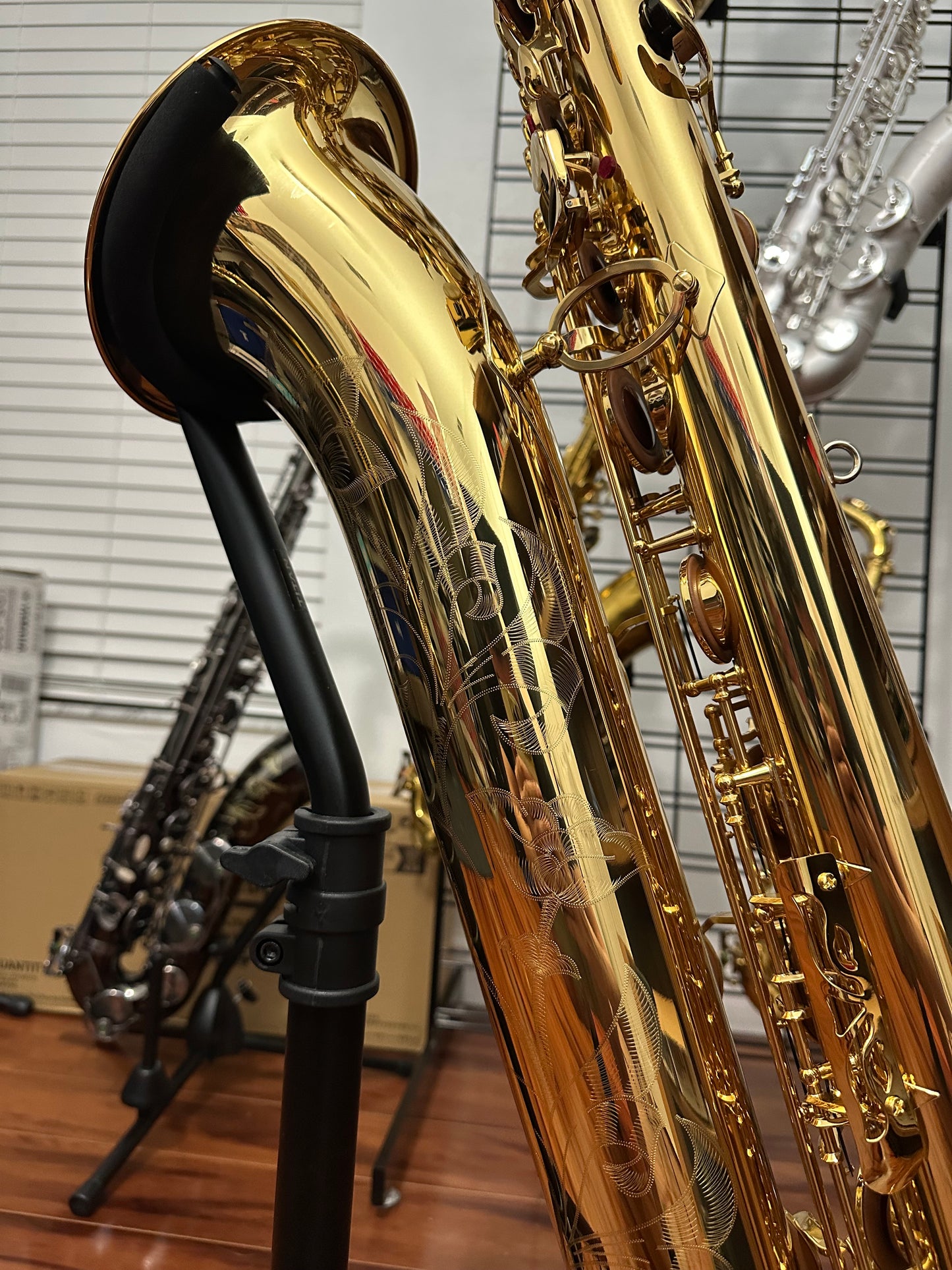 New Open Box Yamaha YBS-82 Custom Baritone Saxophone