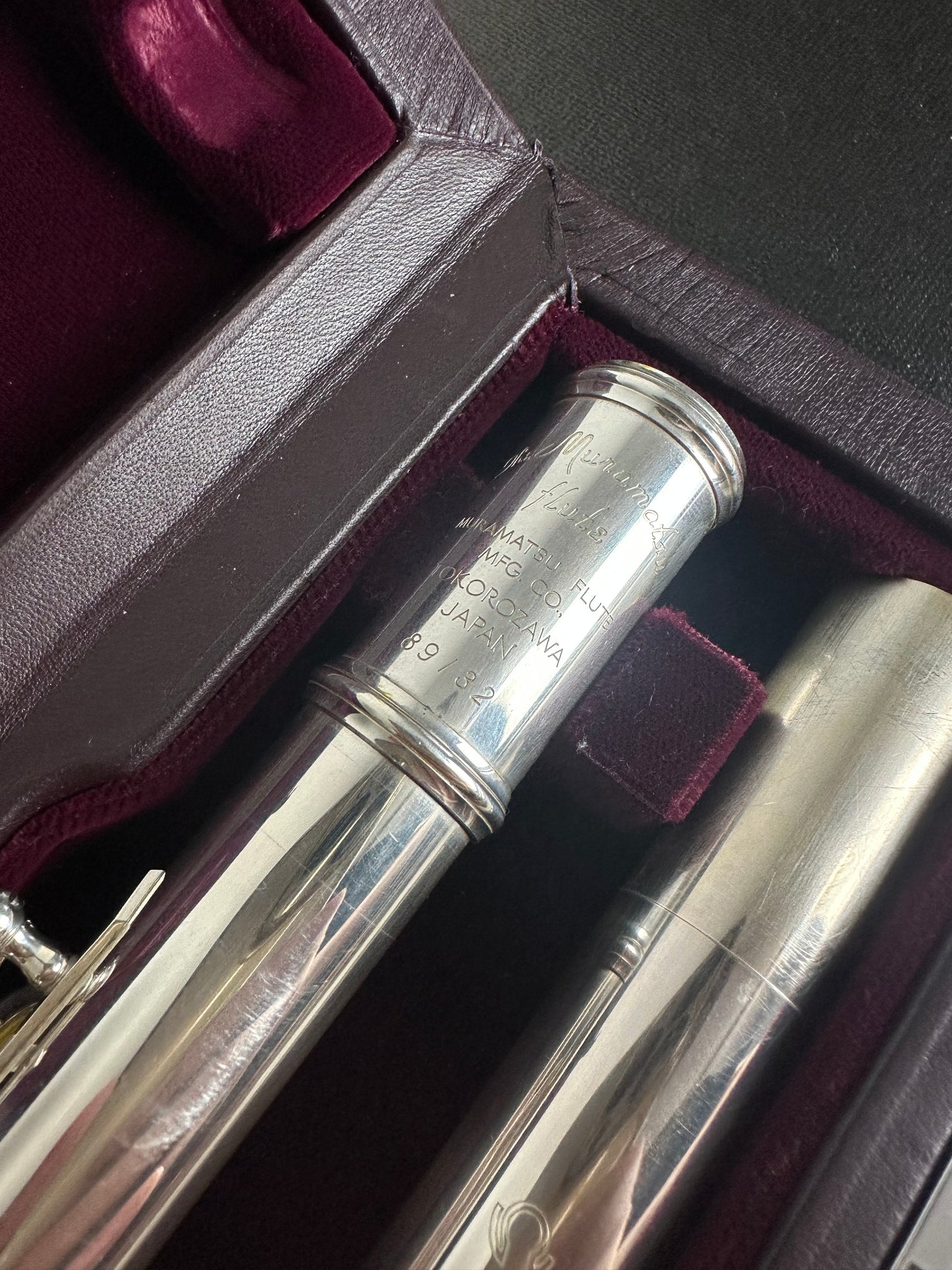 2017 Solid Silver Heavy Wall Muramatsu DS Flute with Tsubasa Headjoint