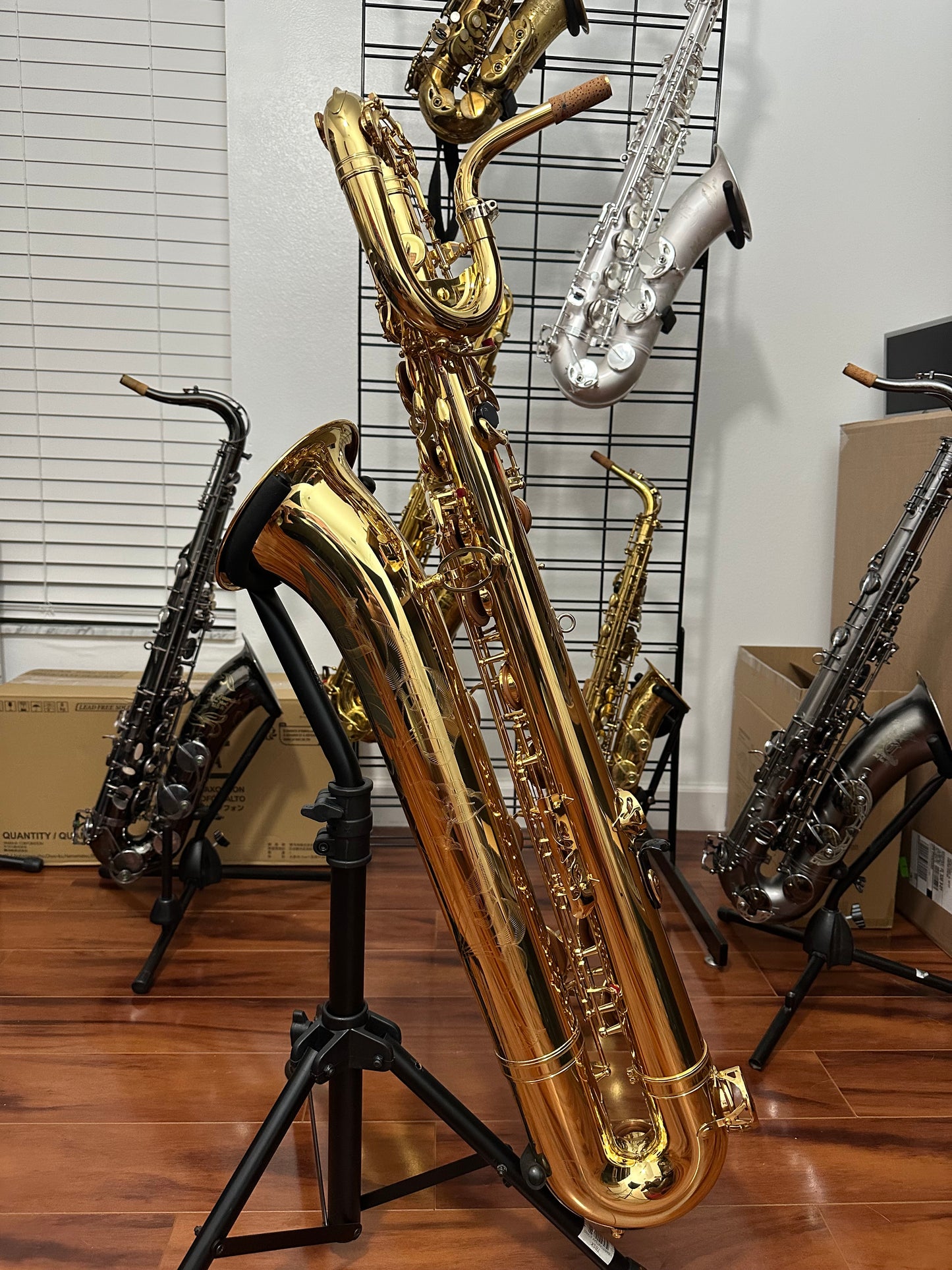 New Open Box Yamaha YBS-82 Custom Baritone Saxophone