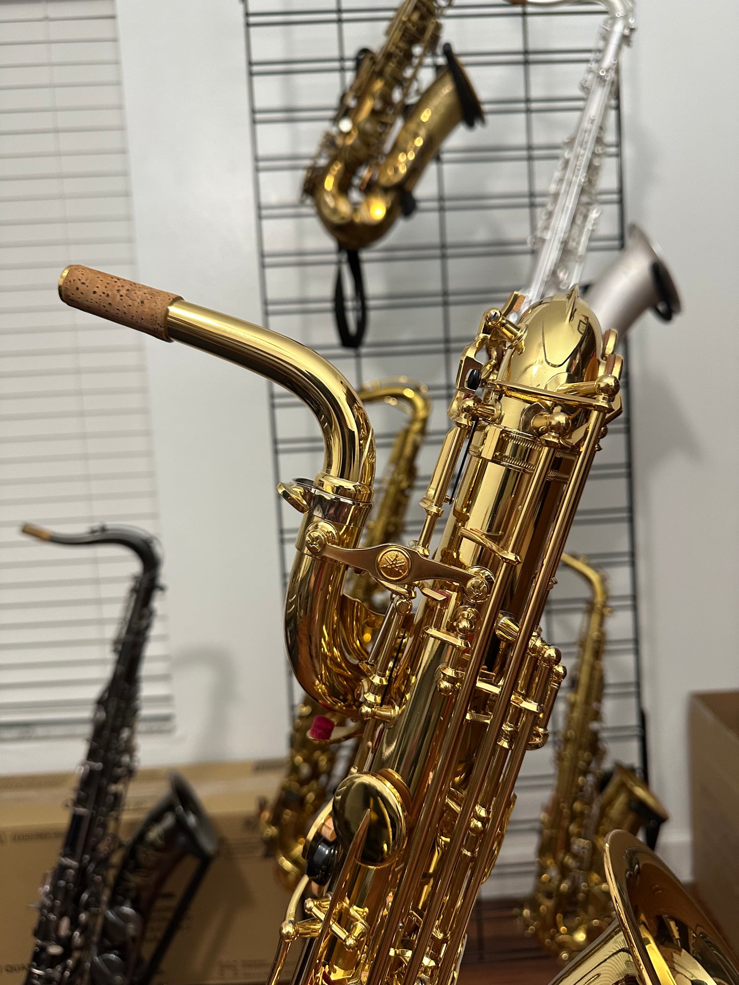 New Open Box Yamaha YBS-82 Custom Baritone Saxophone
