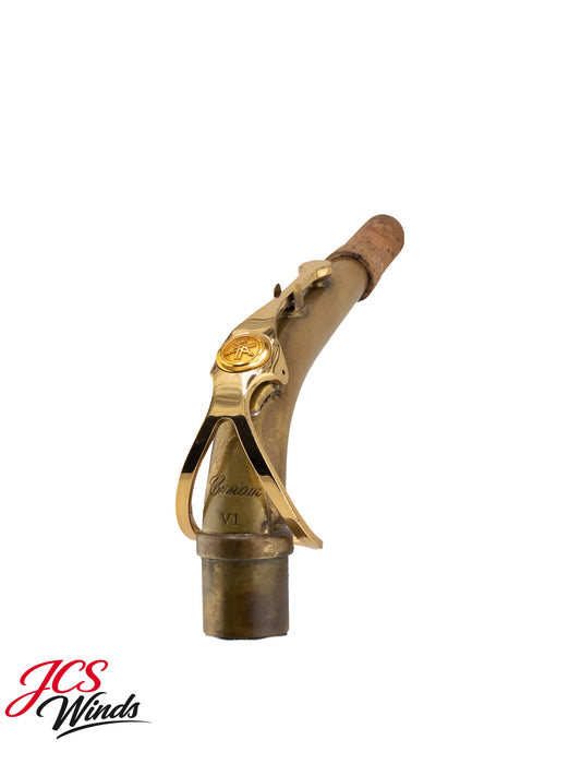 Yamaha V1 Unlacquered Alto Saxophone Neck - MINT!