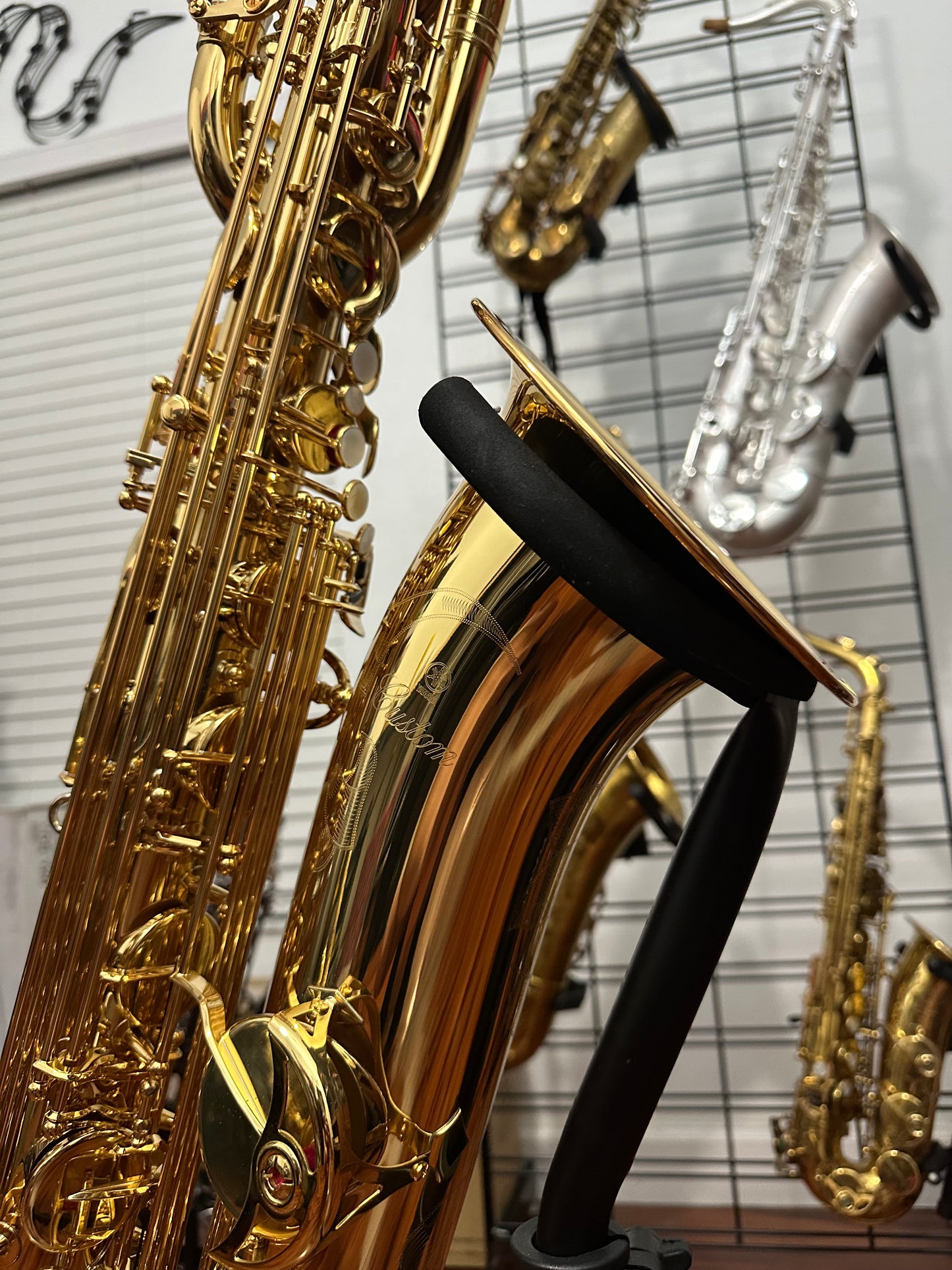 New Open Box Yamaha YBS-82 Custom Baritone Saxophone