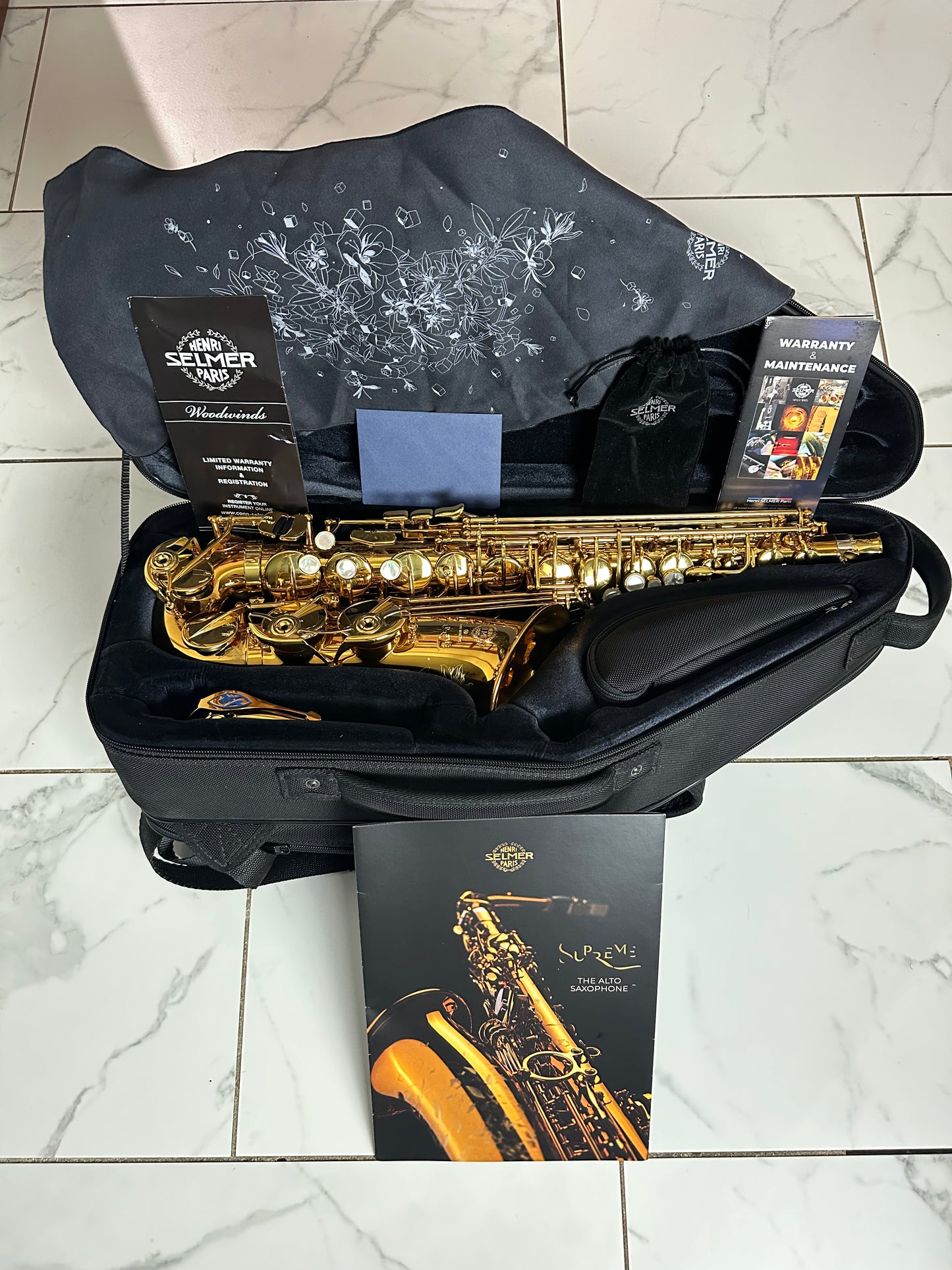 Selmer Paris 92 Supreme Alto Saxophone ~ Mint Condition!