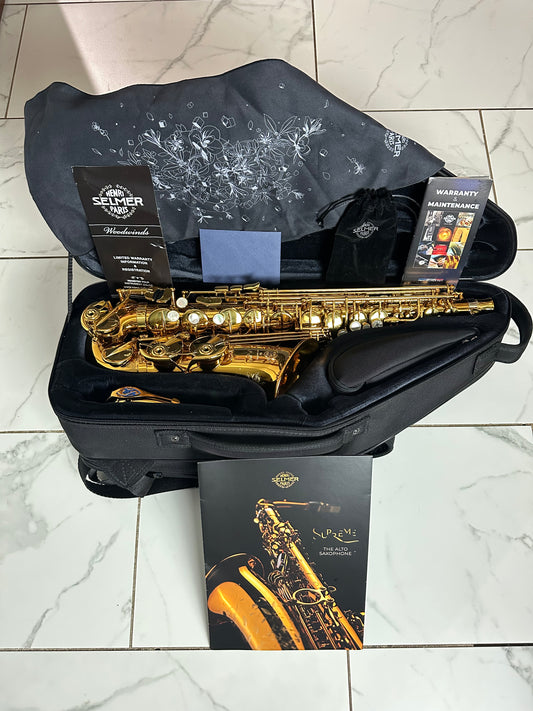 Selmer Paris 92 Supreme Alto Saxophone ~ Mint Condition!
