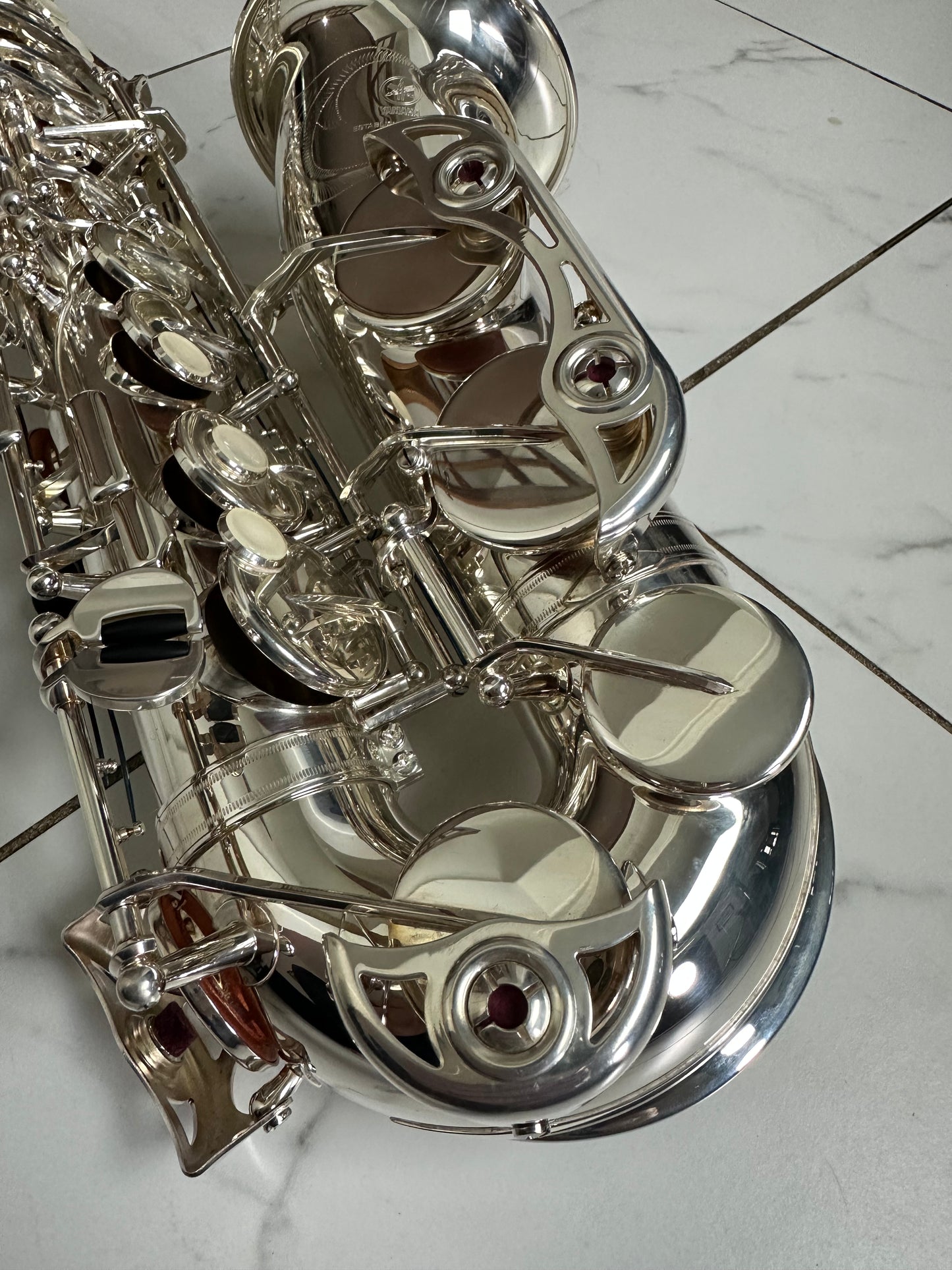 Yamaha YAS-62II Silver Plated Alto Saxophone!