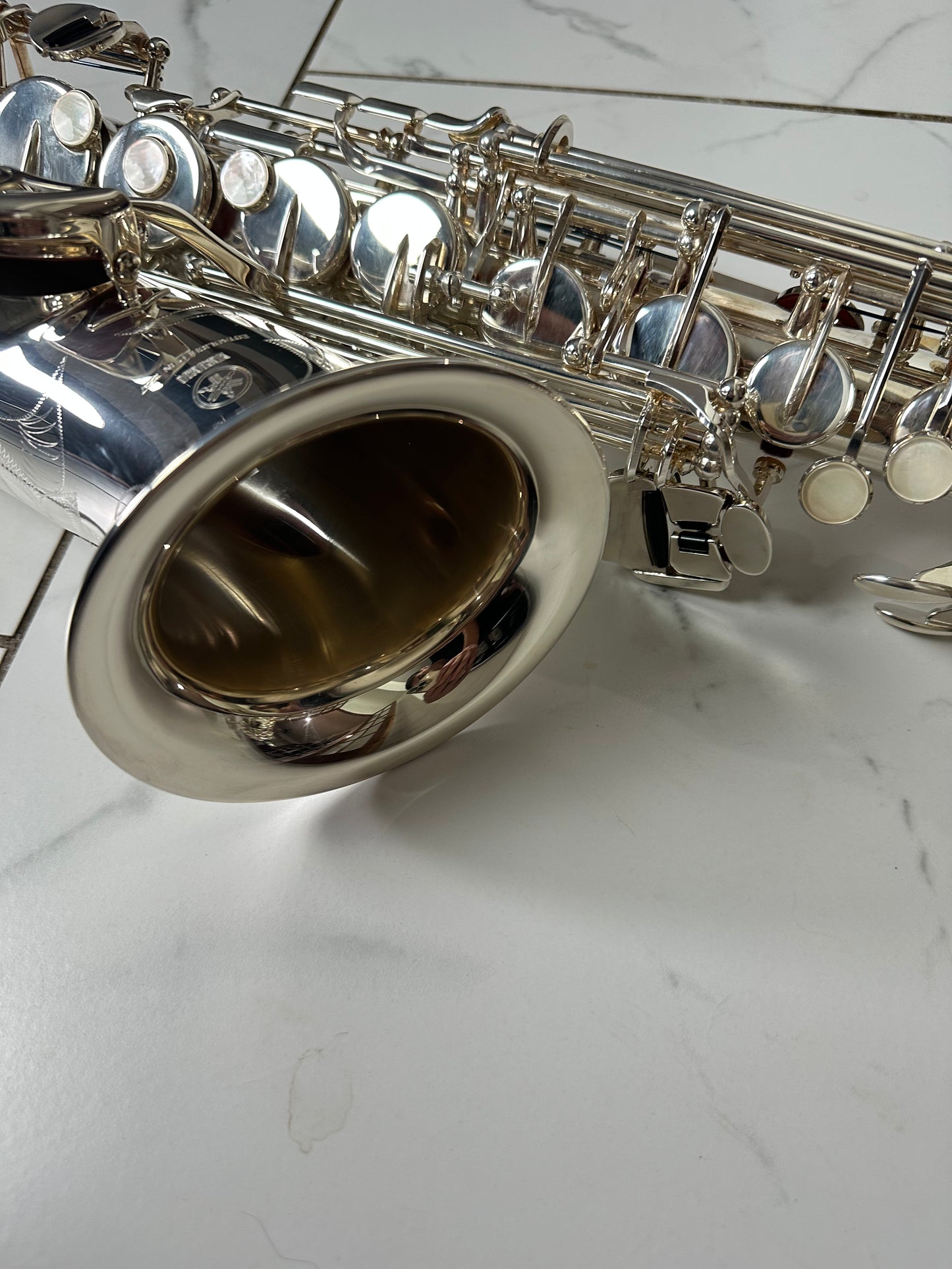 Yamaha YAS-62II Silver Plated Alto Saxophone!