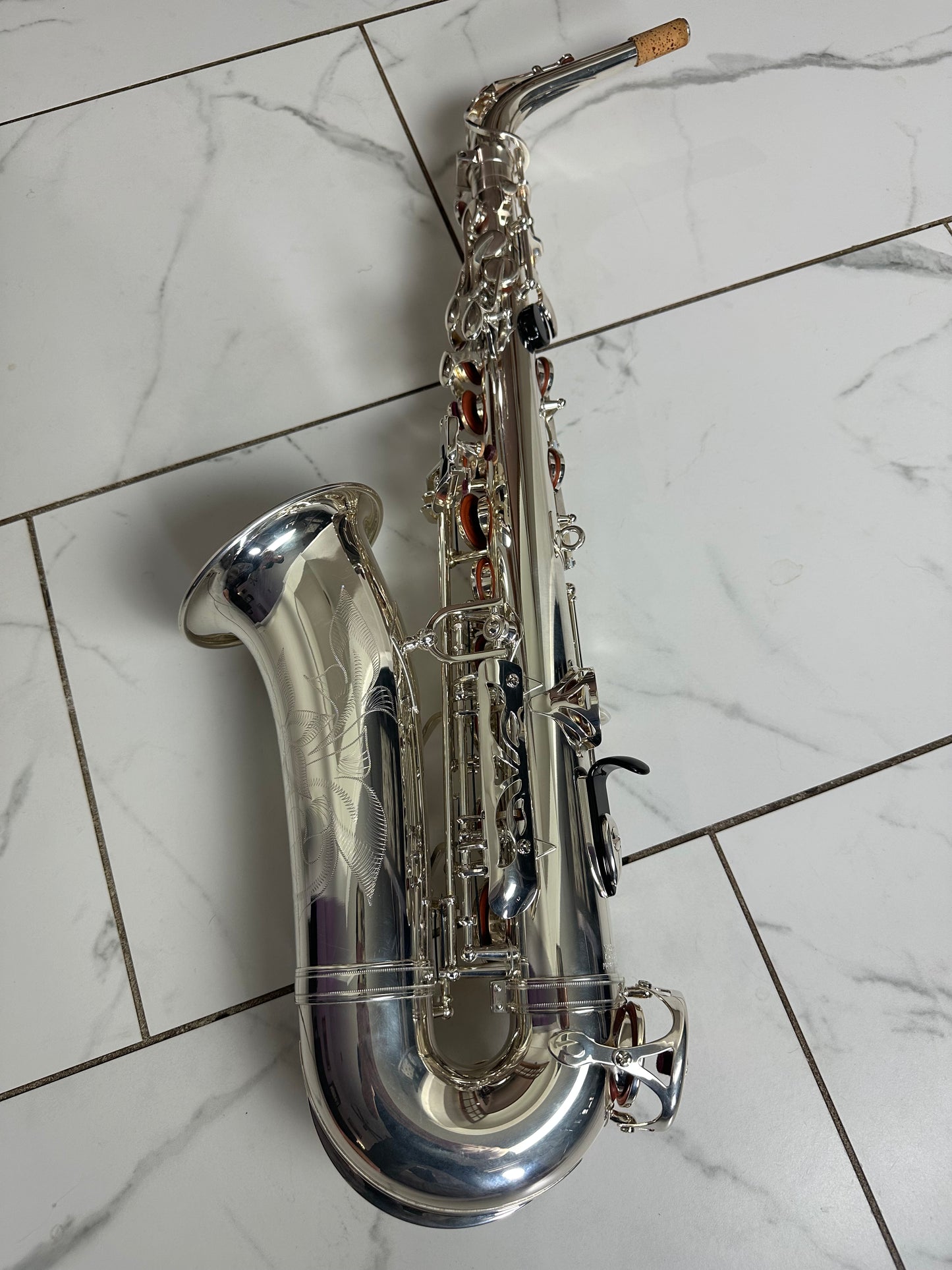 Yamaha YAS-62II Silver Plated Alto Saxophone!