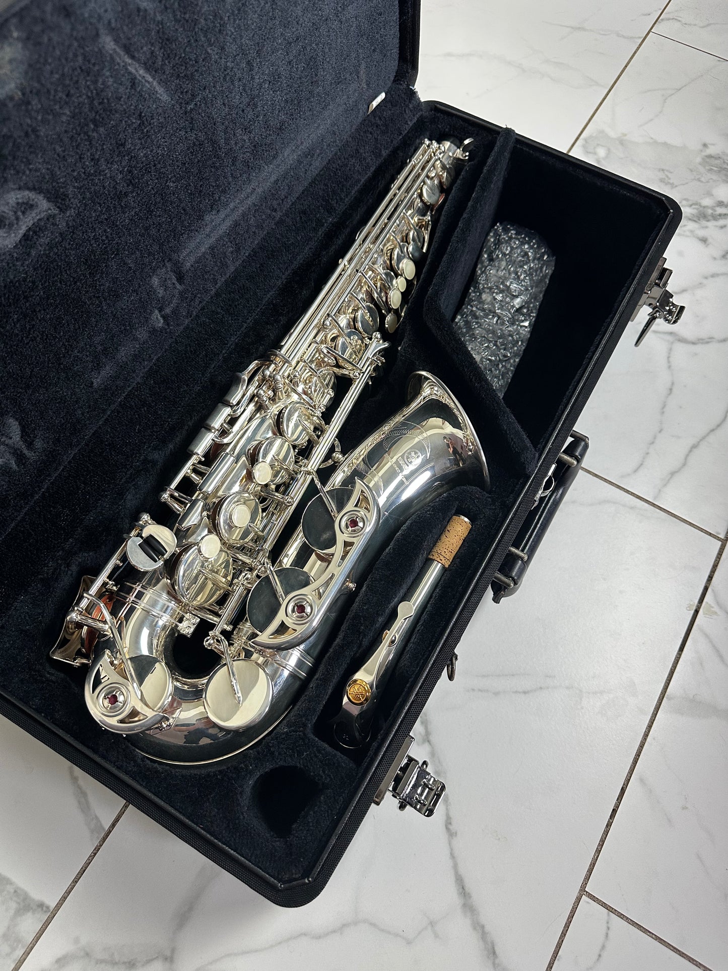 Yamaha YAS-62II Silver Plated Alto Saxophone!