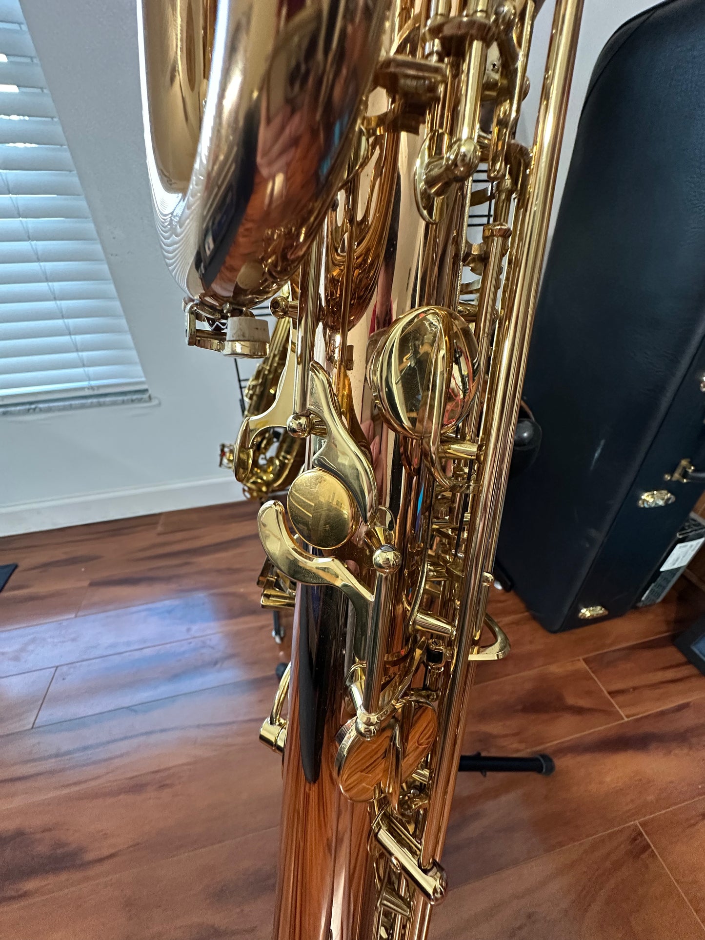 Yanagisawa B-992 BRONZE Professional Baritone Saxophone with BRONZE BERG LARSEN!