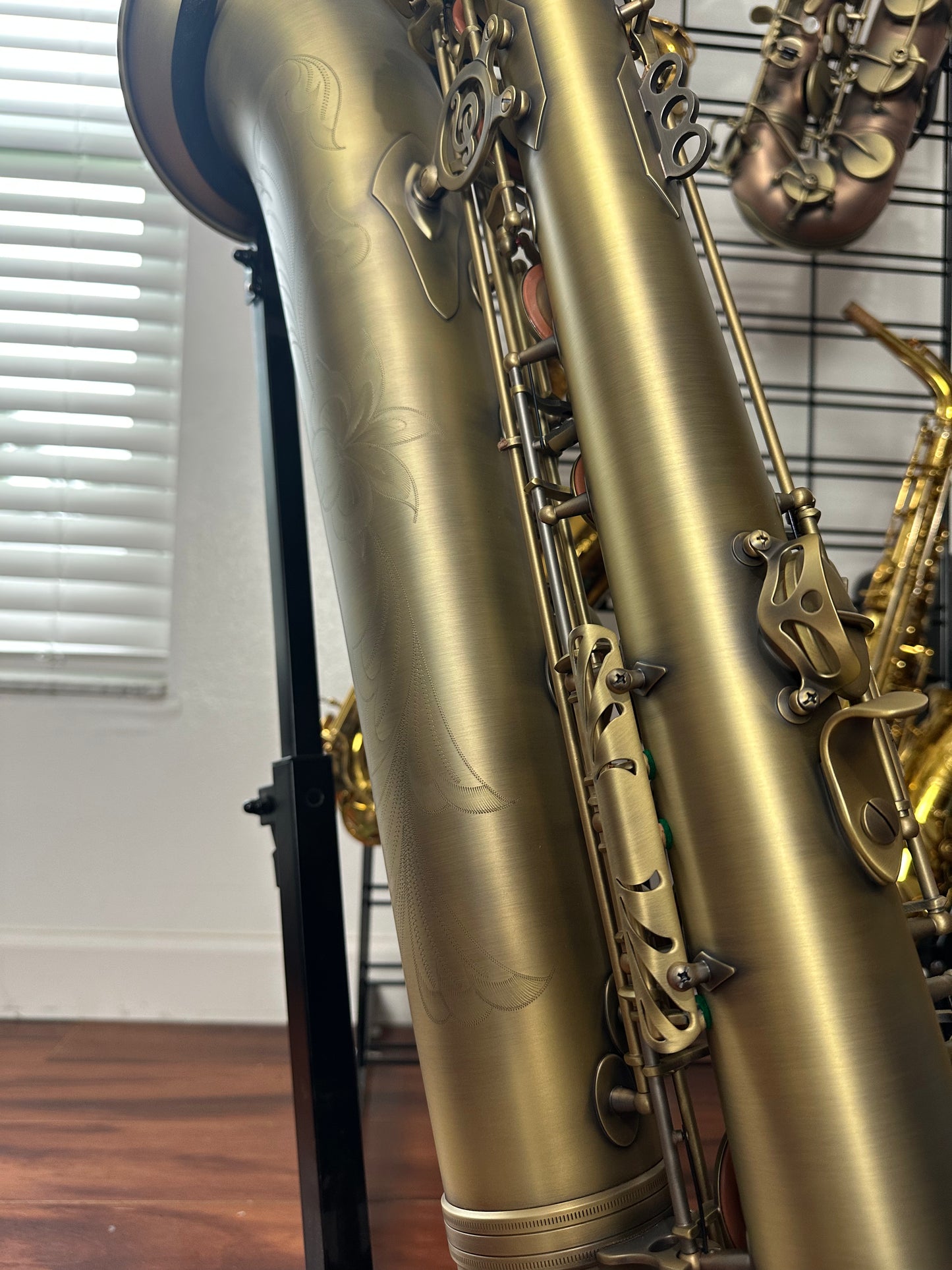 P. Mauriat Professional Low A Baritone Saxophone PMB-300 ~ MINT