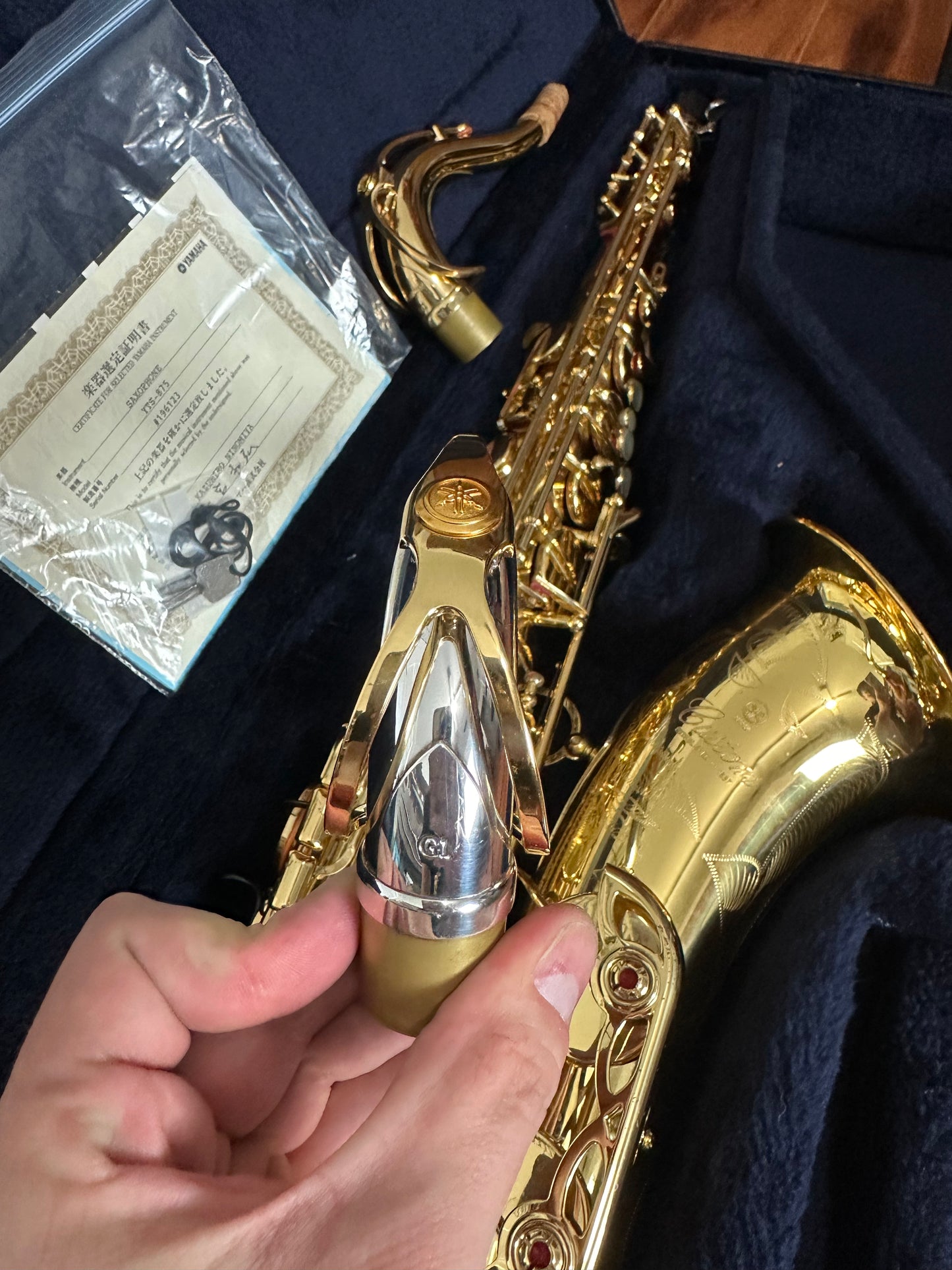 Yamaha YTS-875 Custom Professional Tenor Saxophone