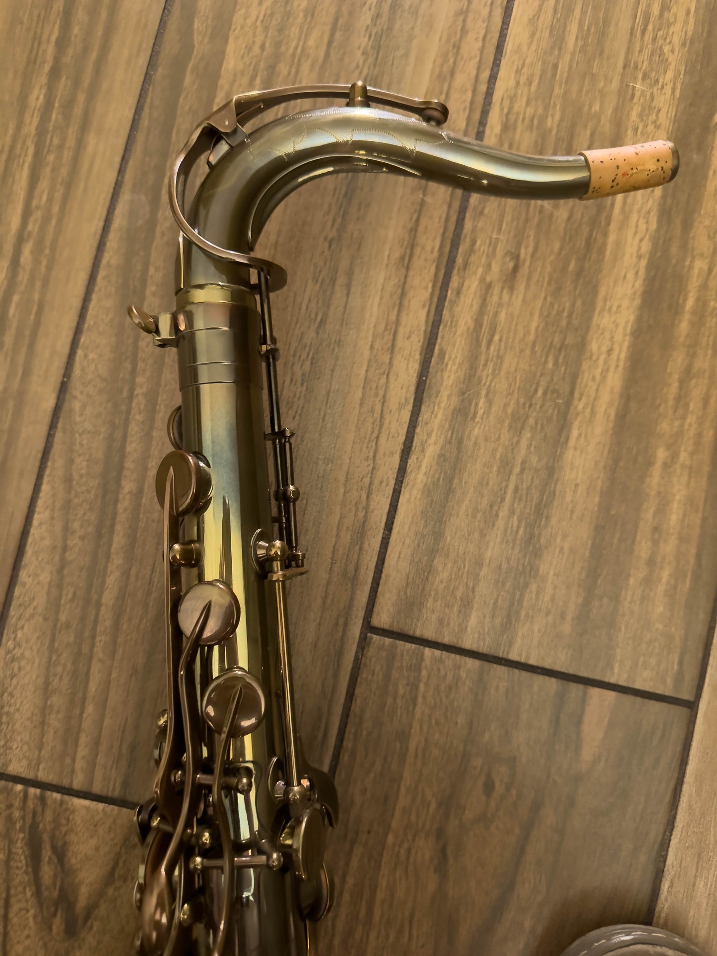 LIKE NEW Antigua ProOne Professional Tenor Saxophone - Cryogenically Treated Classic Antique Finish