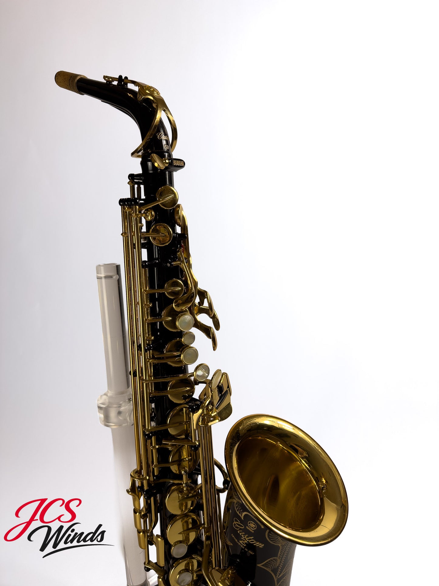 Yamaha 82ZB Custom Black Lacquer Alto Saxophone - Recent COA!