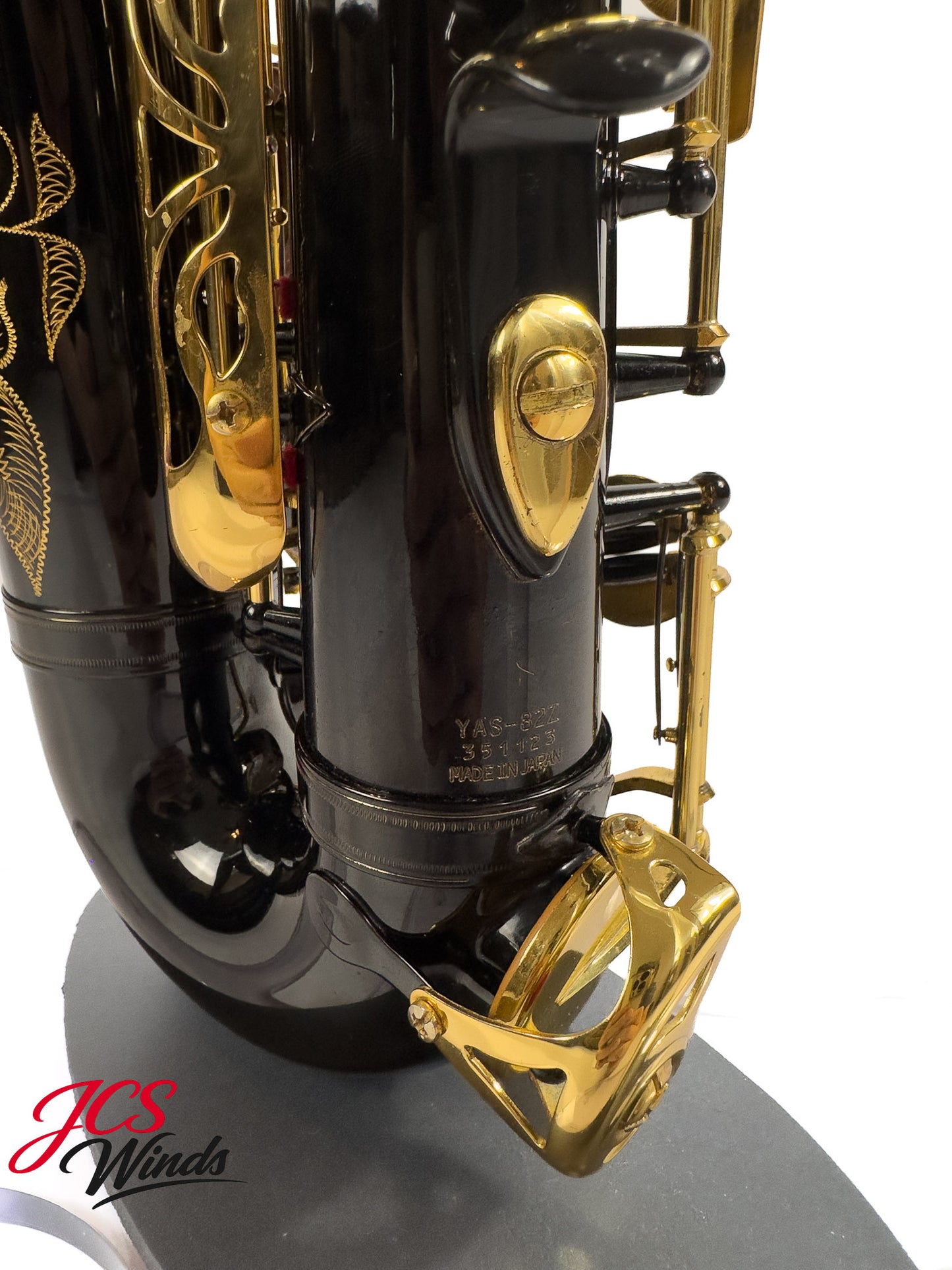 Yamaha 82ZB Custom Black Lacquer Alto Saxophone - Recent COA!