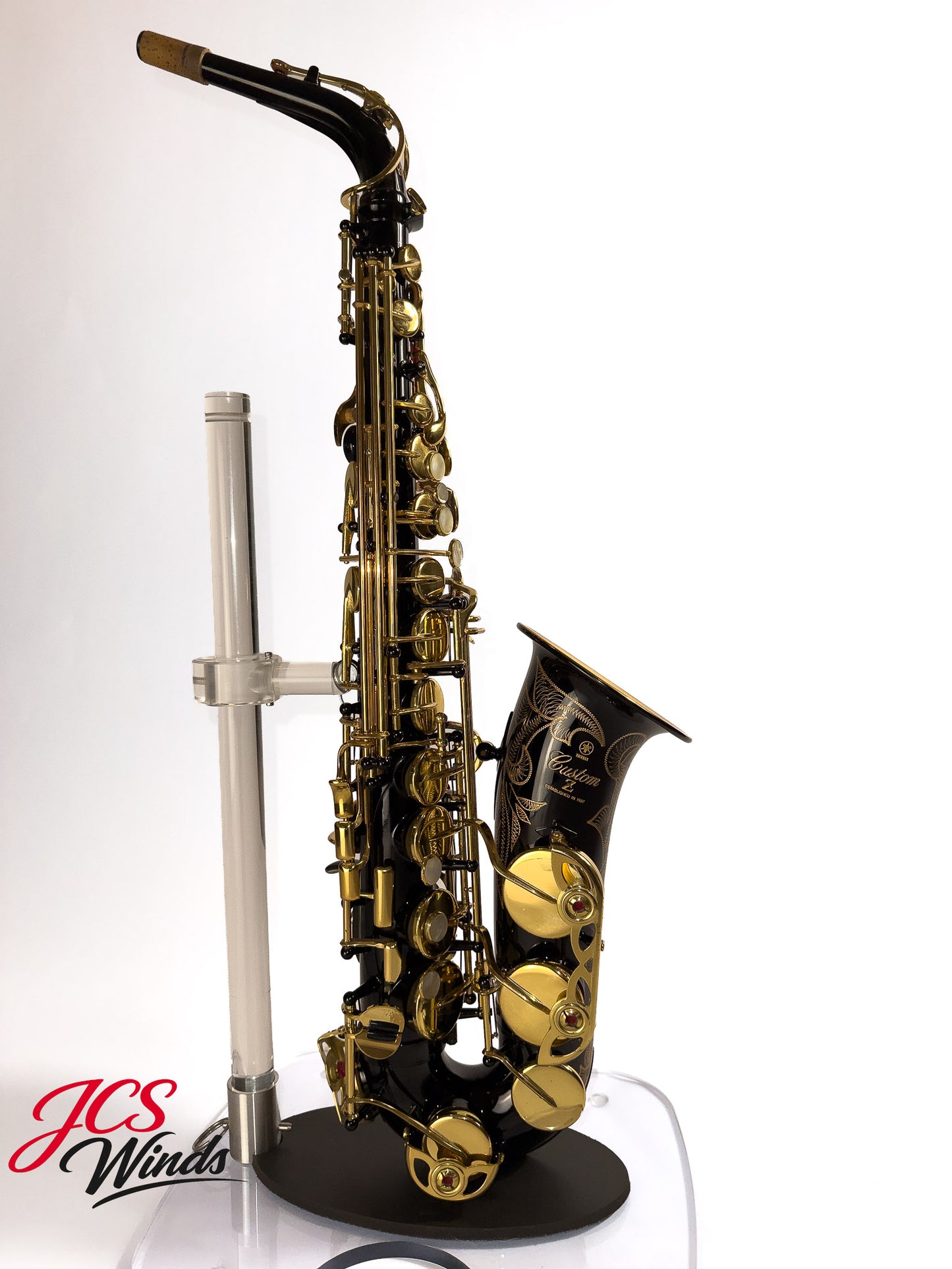 Yamaha 82ZB Custom Black Lacquer Alto Saxophone - Recent COA!