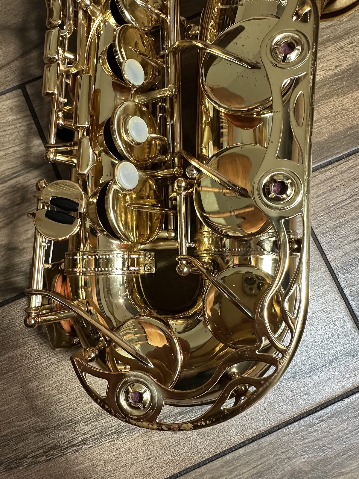 Yamaha YAS-62 Professional Alto Saxophone With Silver Plated Yamaha G1 Neck!