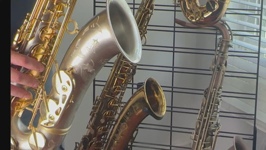 Limited Edition Keilwerth SX90R Solid Nickel Tenor Saxophone - Excellent Condition! 125xxx