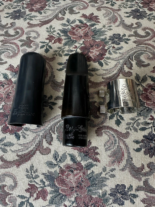 Berg Larsen 100/0 - Hard Rubber Tenor Saxophone Mouthpiece