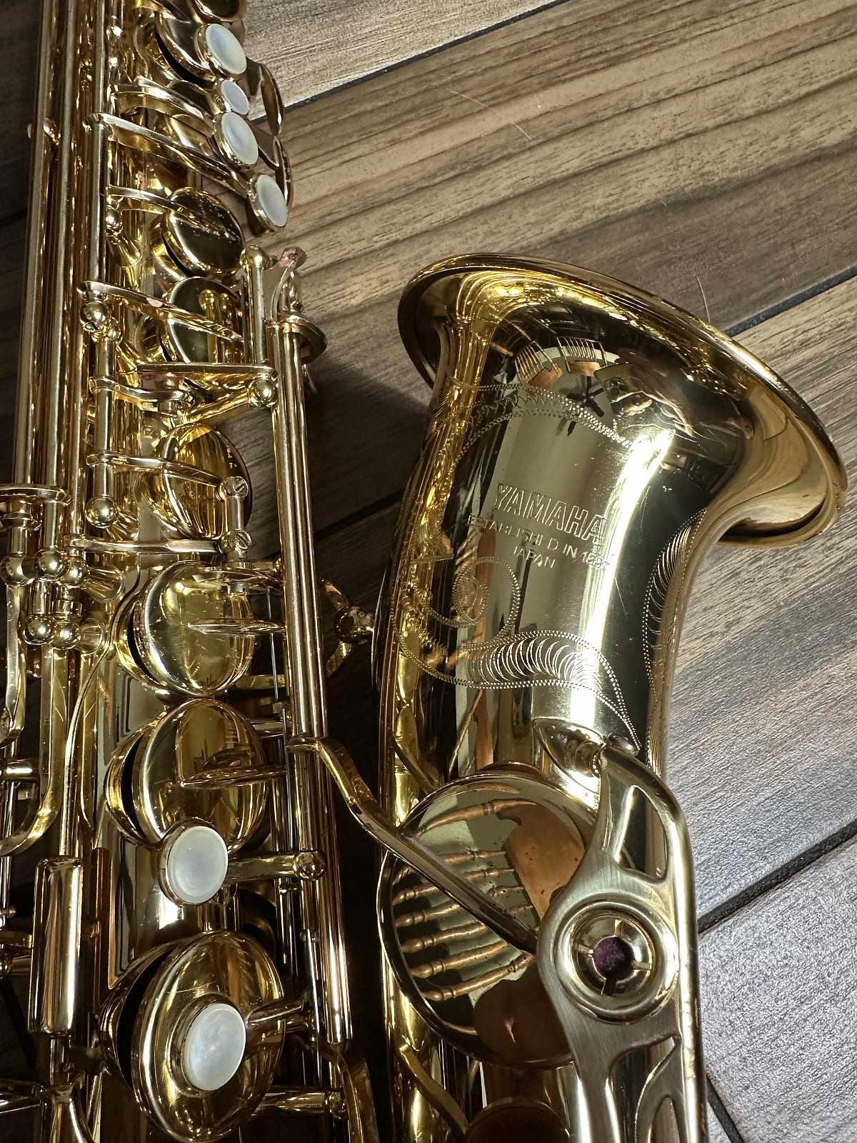 Yamaha YAS-62 Professional Alto Saxophone With Silver Plated Yamaha G1 Neck!